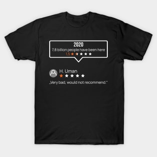 2020 would not recommend T-Shirt